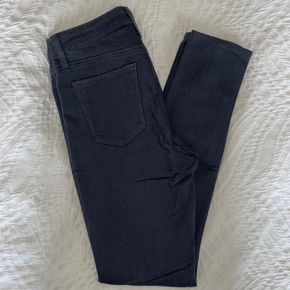 Just Black Dark Grey Stretch Ankle Jean - Picture 1 of 7